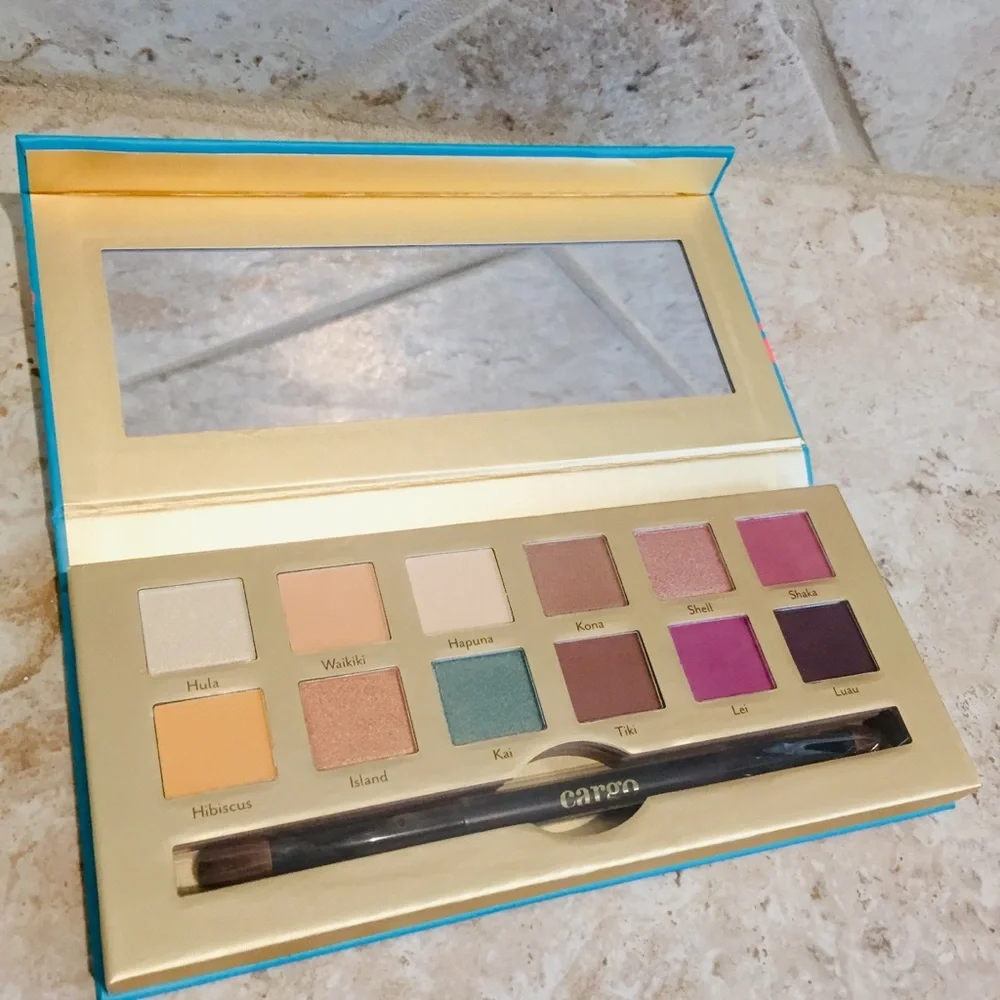 CARGO Cosmetics Had Me at Aloha Island Eyeshadow Palette NEW 12 Shades Makeup